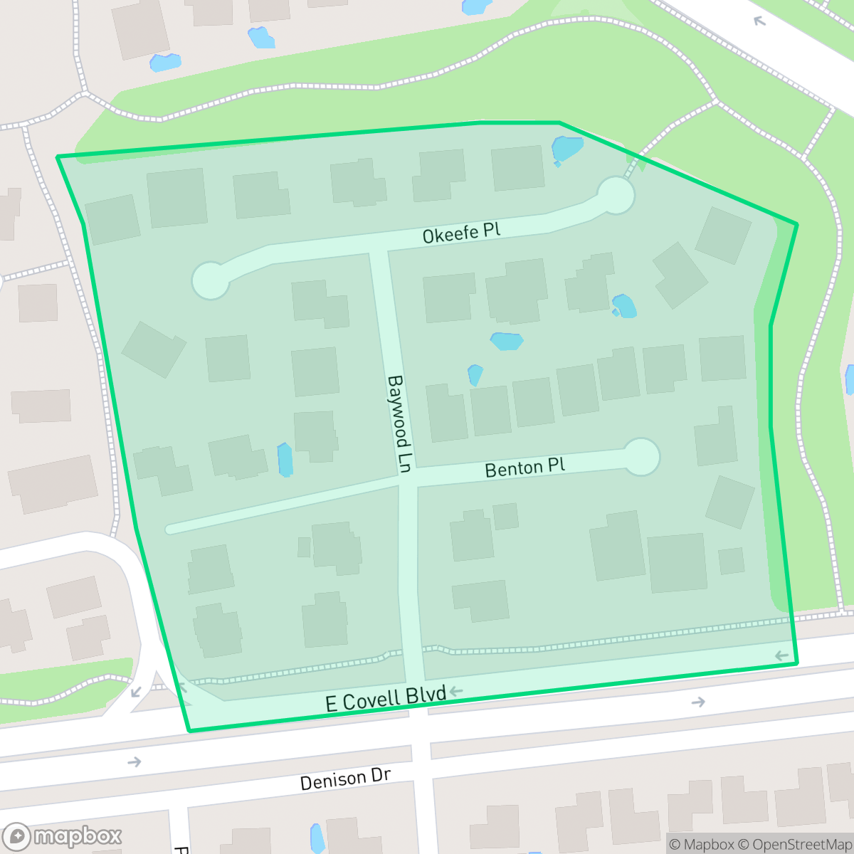 Map showing the location of Covell Farms, Davis, CA
