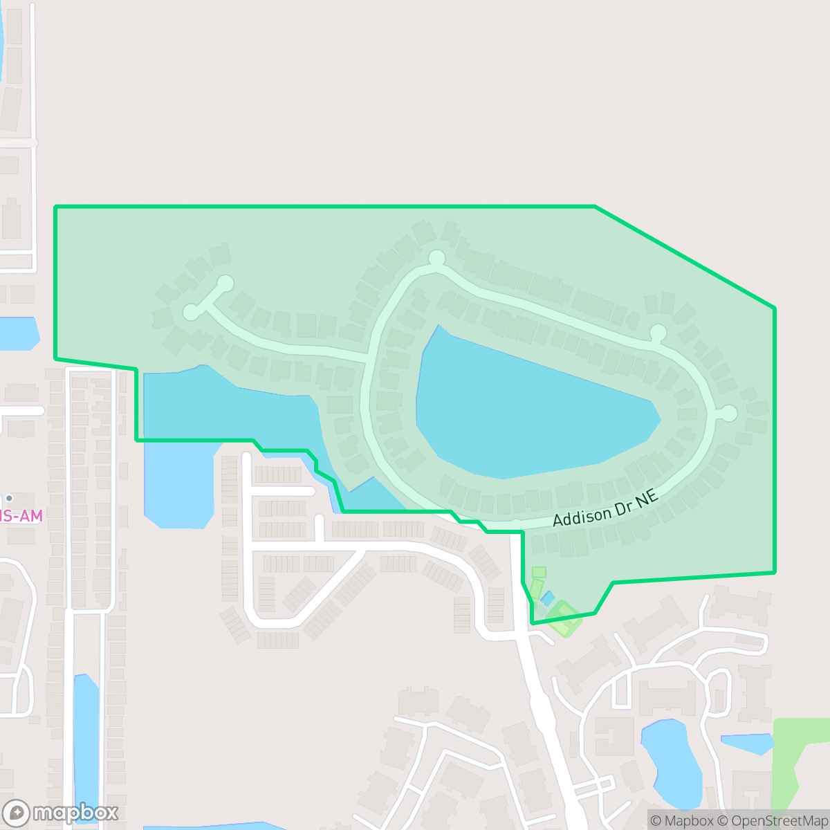 Map showing the location of Sterling Manor, St. Petersburg, FL