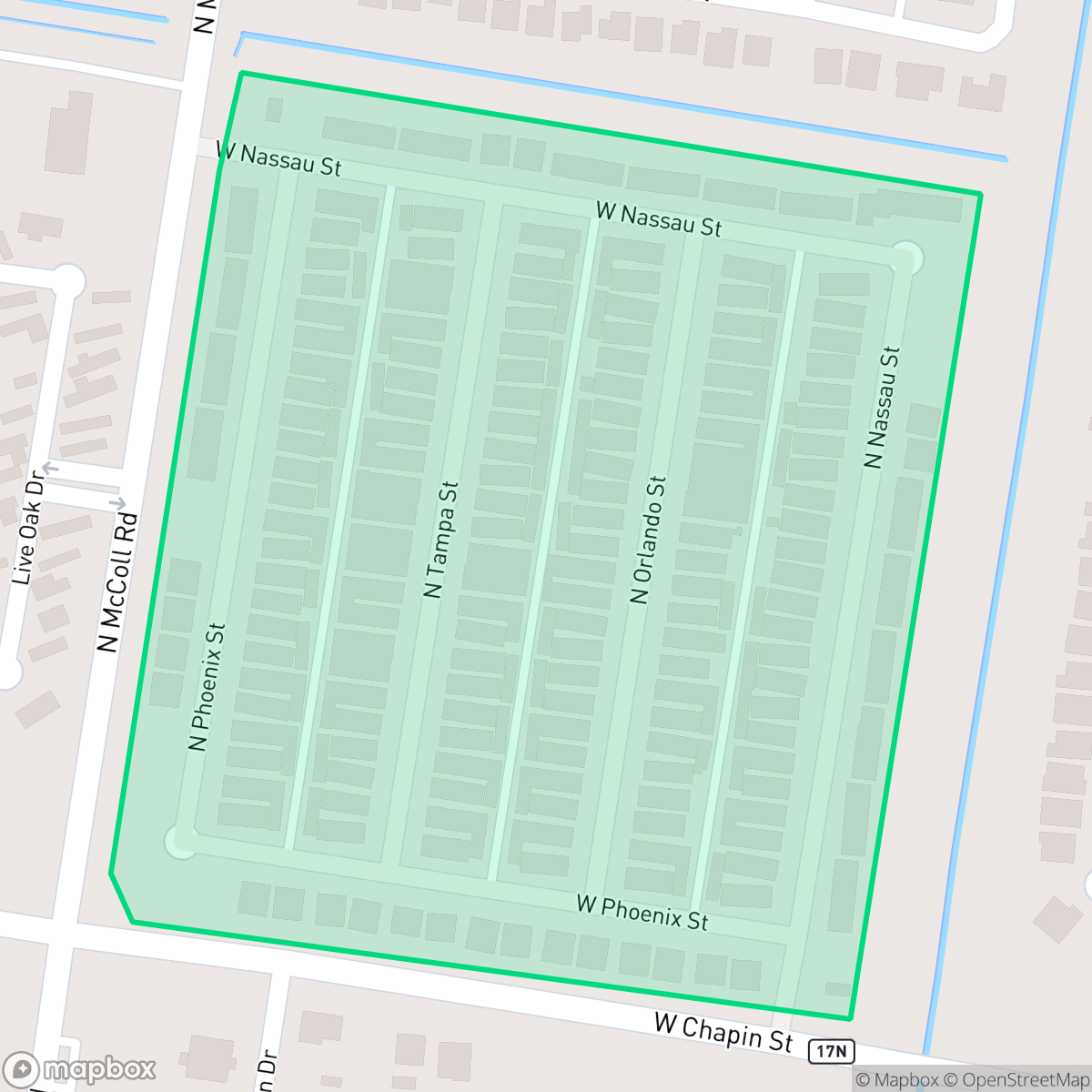 Map showing the location of Summerwinds Apartment Homes, Edinburg, TX