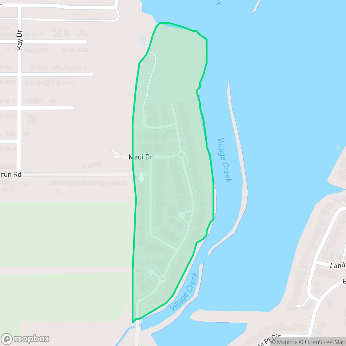Map showing the location of Waterview at Enchanted Bay, Fort Worth, TX