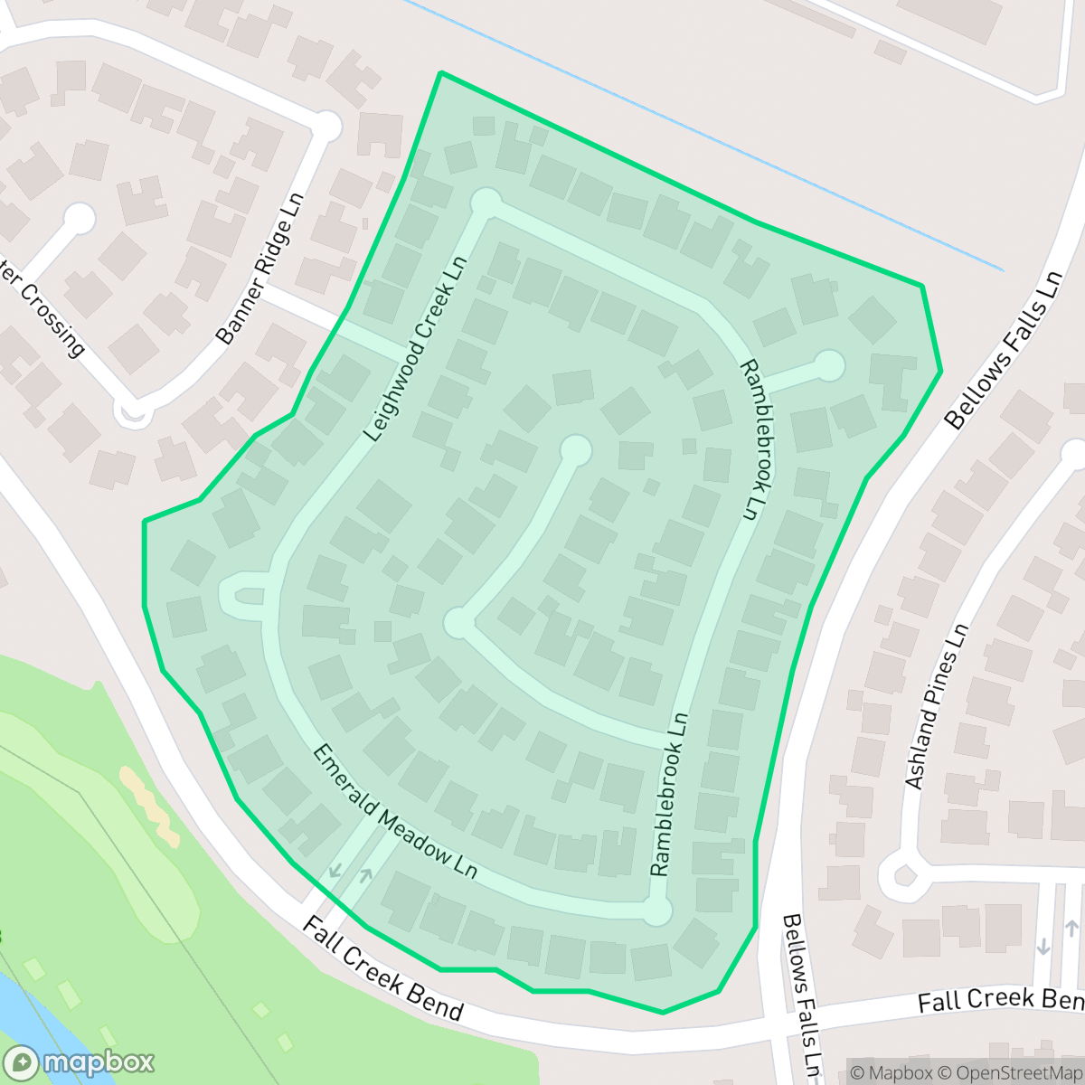 Map showing the location of Shadow Brook, Houston, TX