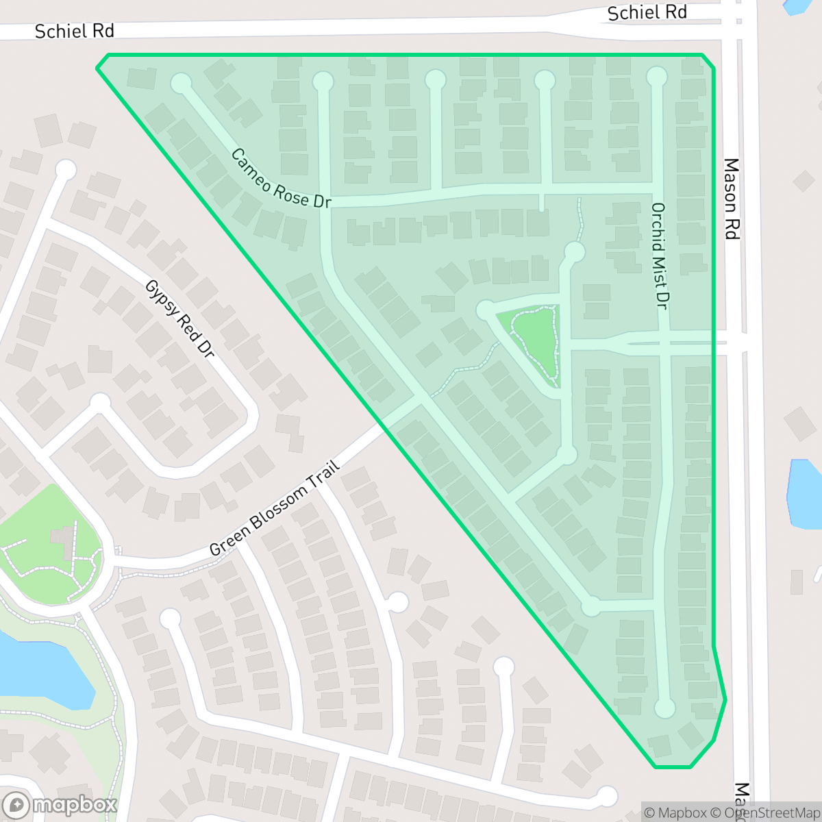 Map showing the location of Summer Gate, Houston, TX