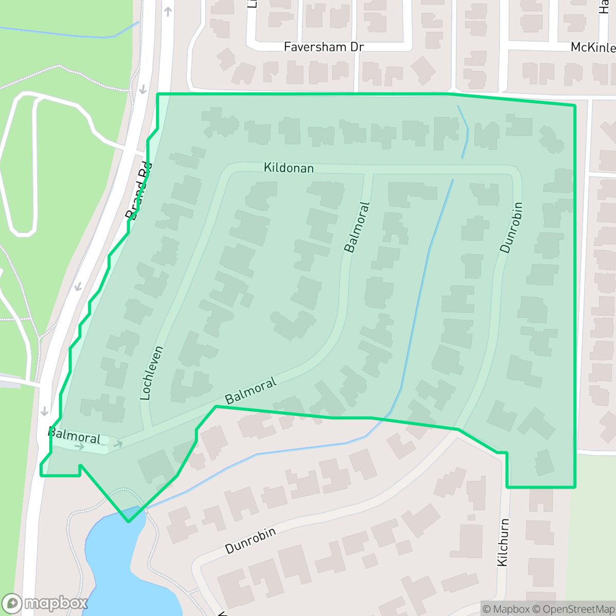 Map showing the location of Hills of Breckinridge, Richardson, TX