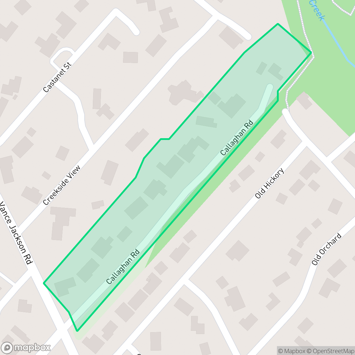 Map showing the location of Oak Valley, San Antonio, TX