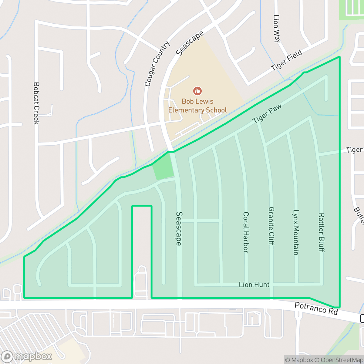 Map showing the location of Sierra Springs, San Antonio, TX