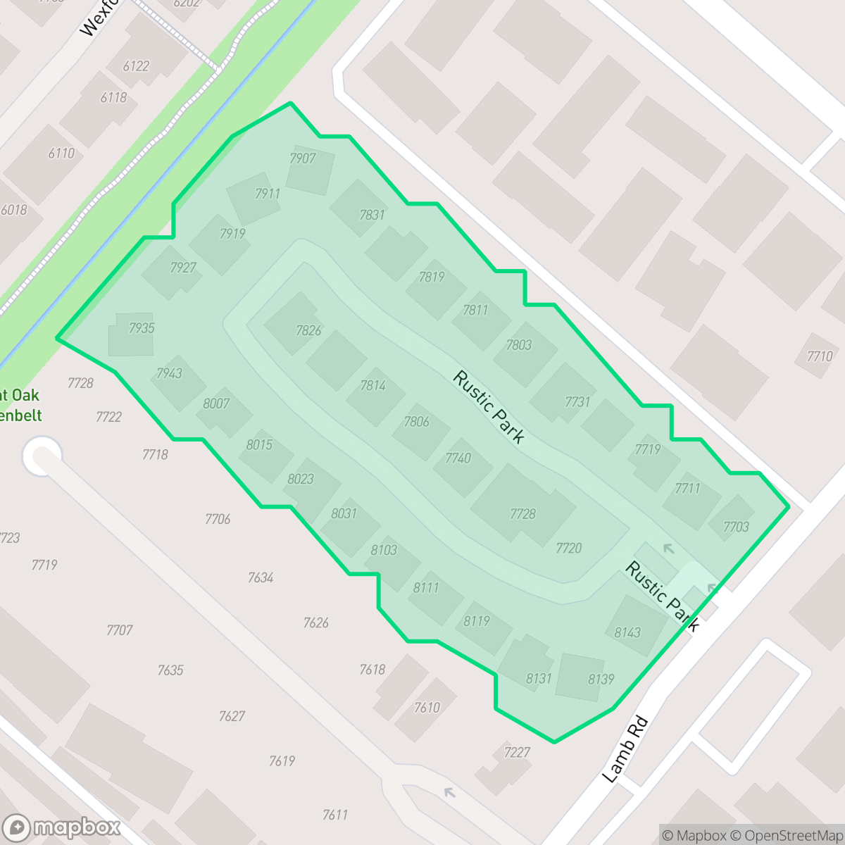 Map showing the location of Village at Rustic Oaks, San Antonio, TX