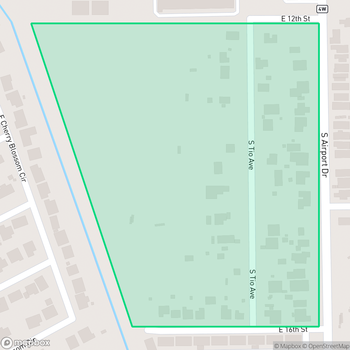 Map showing the location of Olivarez #5 Colonia, Weslaco, TX